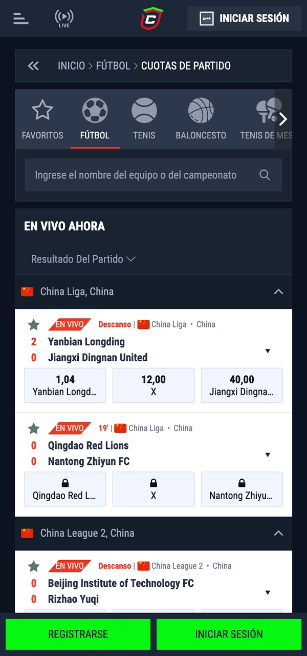 Sigue tus eventos deportivos favoritos y haz apuestas en Casinado.
