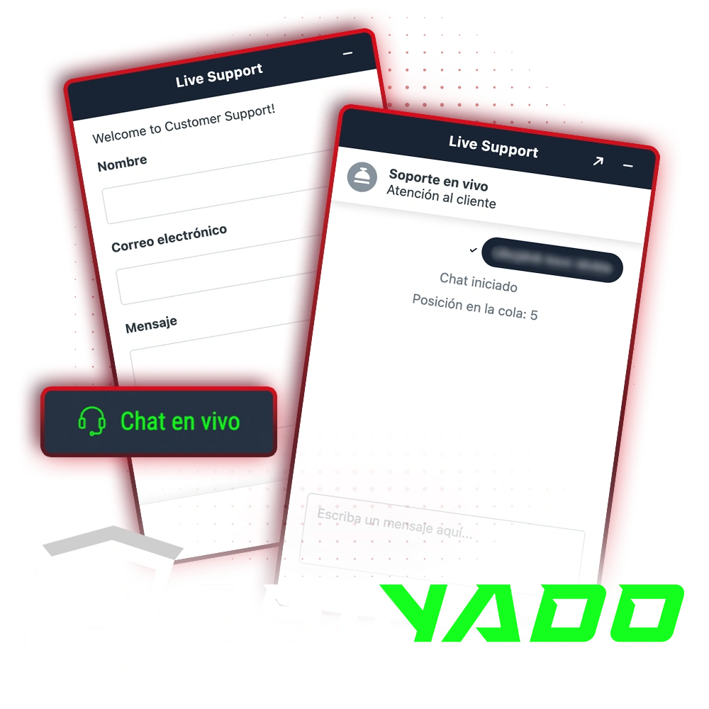 Si tienes alguna pregunta, puedes ponerte en contacto con el servicio de atención al cliente de Casinado por correo electrónico o chat en línea.