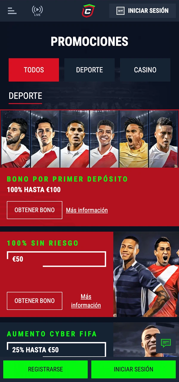 Disfruta de los bonos y promociones de Casinado.