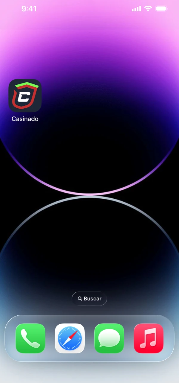 Abre la aplicación desde el icono y activa las notificaciones solo si quieres recibir avisos.