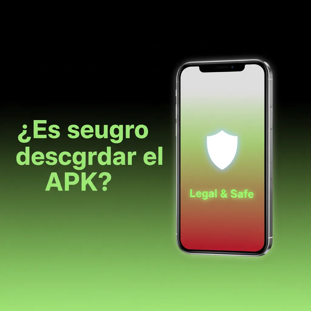 Candado SSL, APK y sello de licencia; la app cifra datos. Descarga solo desde el sitio oficial.