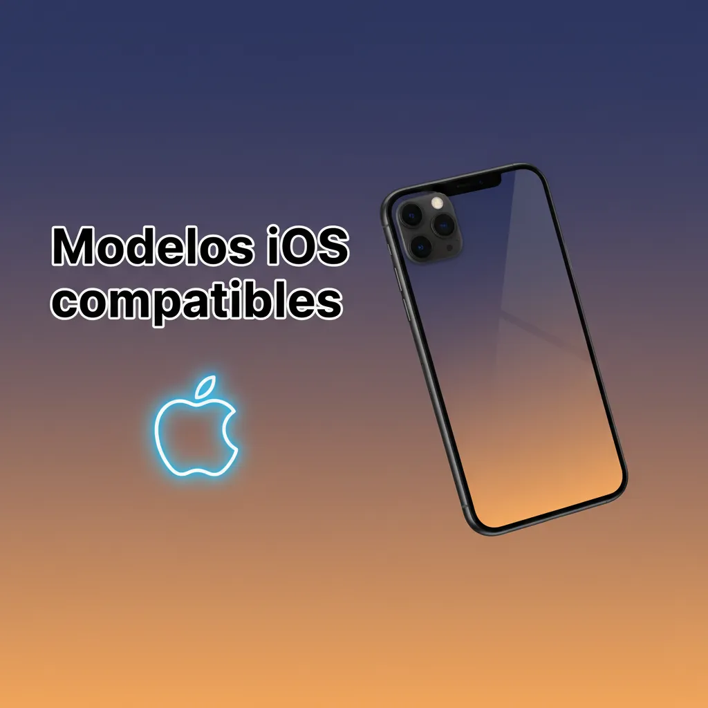 La app funciona en iPhone X, XR, XS; 11-15; 12/13 mini; y versiones Plus, Pro y Pro Max