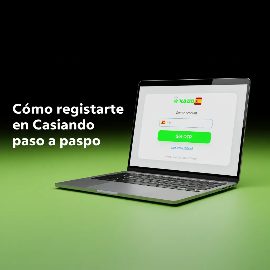 Guía paso a paso para registrarte en Casinado: clic en Registrarse, datos básicos, detalles personales, aceptar y confirmar