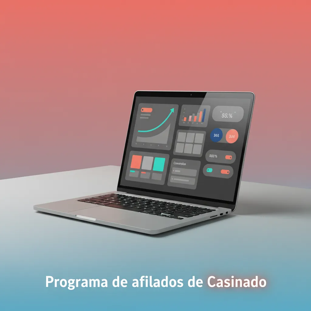 Banner del programa de afiliados de Casinado: comisiones competitivas, panel en tiempo real y materiales locales para España.